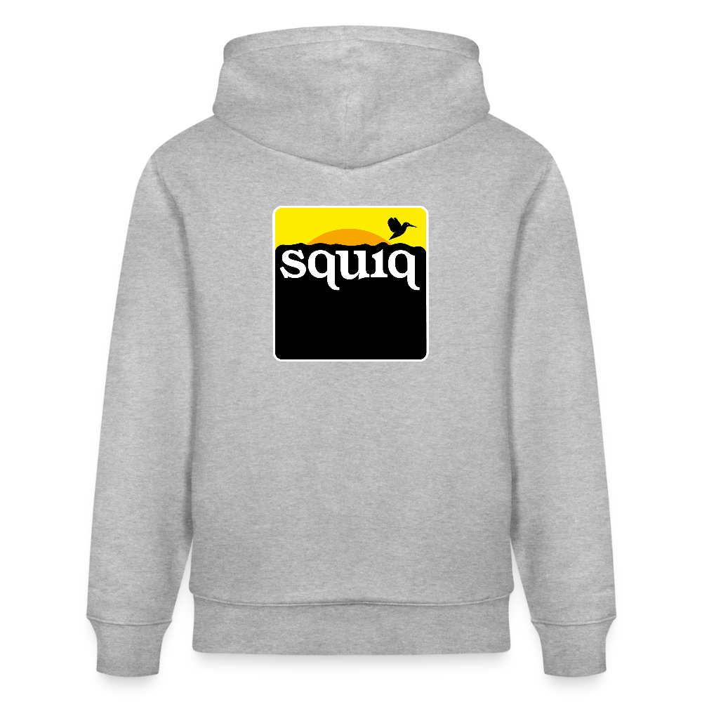 squiq - Hoodie double - Grigio melange