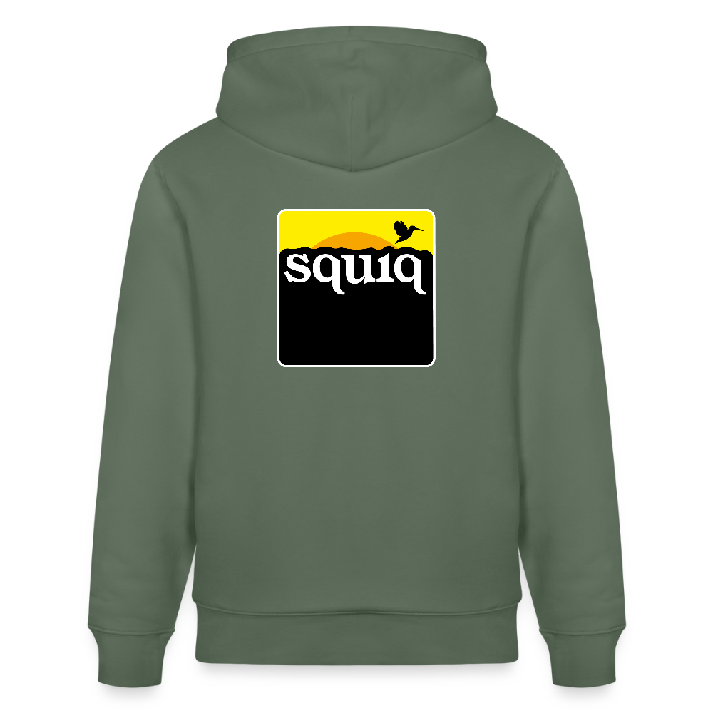 squiq - Hoodie double - Tanngrün