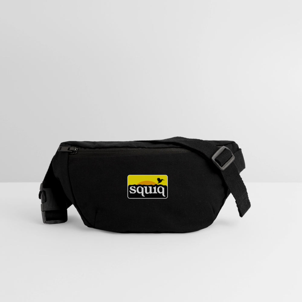Stanley/Stella recycelte Gürteltasche - Schwarz