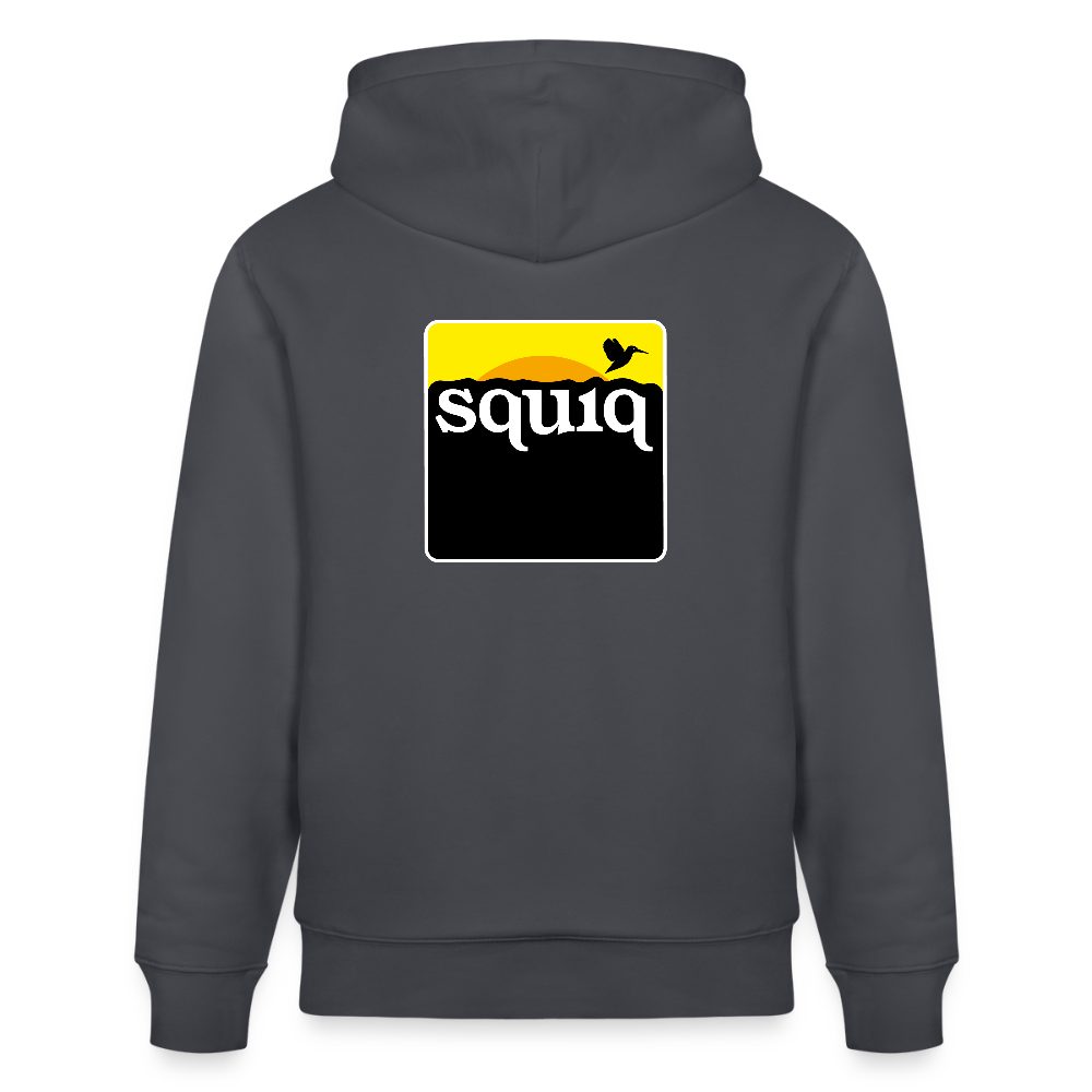 squiq - Hoodie double - Indigoblau