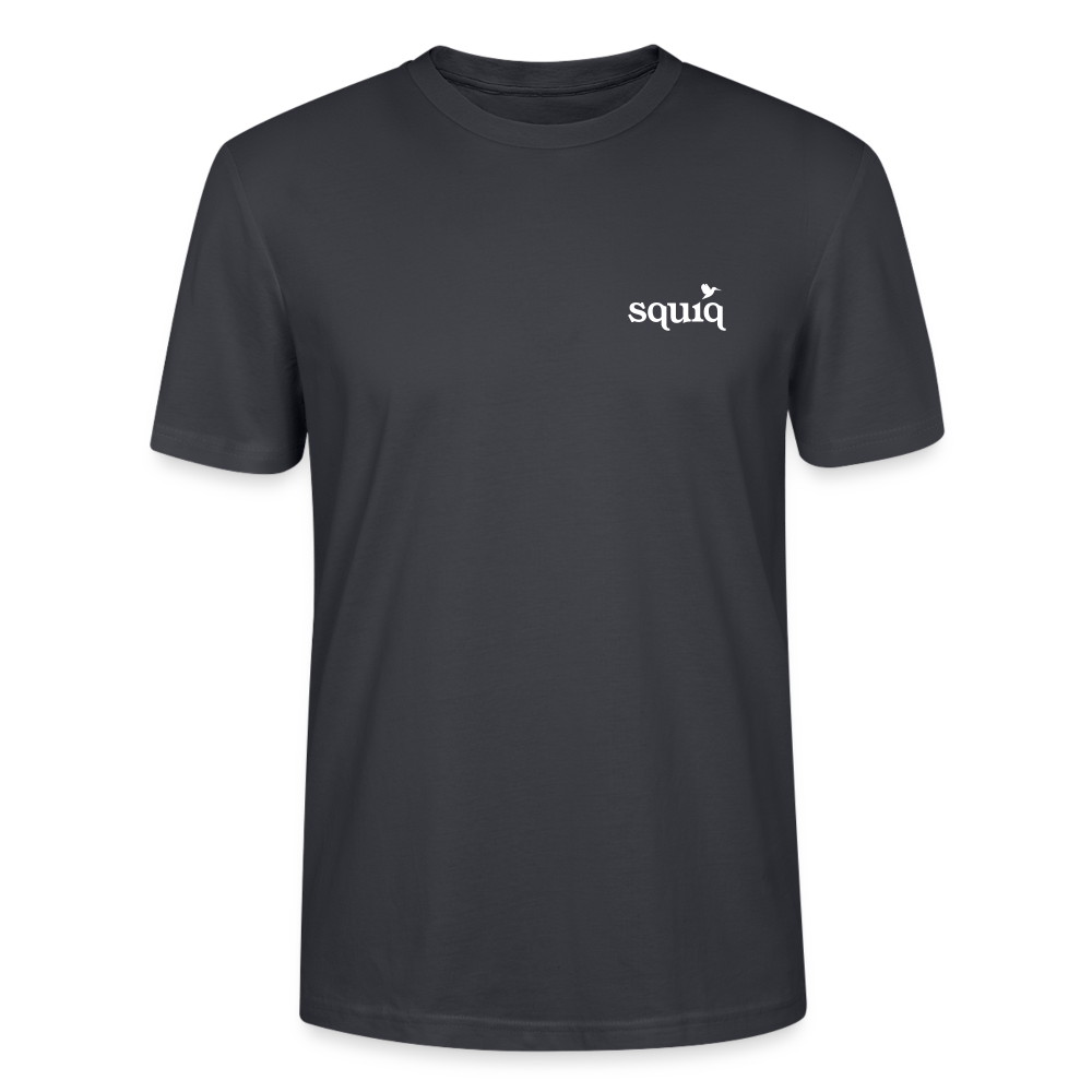 squiq - T-Shirt double - Dunkles Graublau