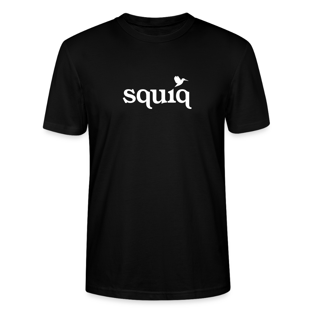 squiq - T-Shirt simple - Schwarz