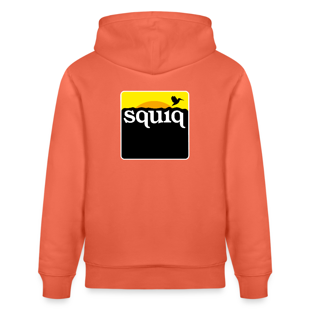 squiq - Hoodie double - Hellrot