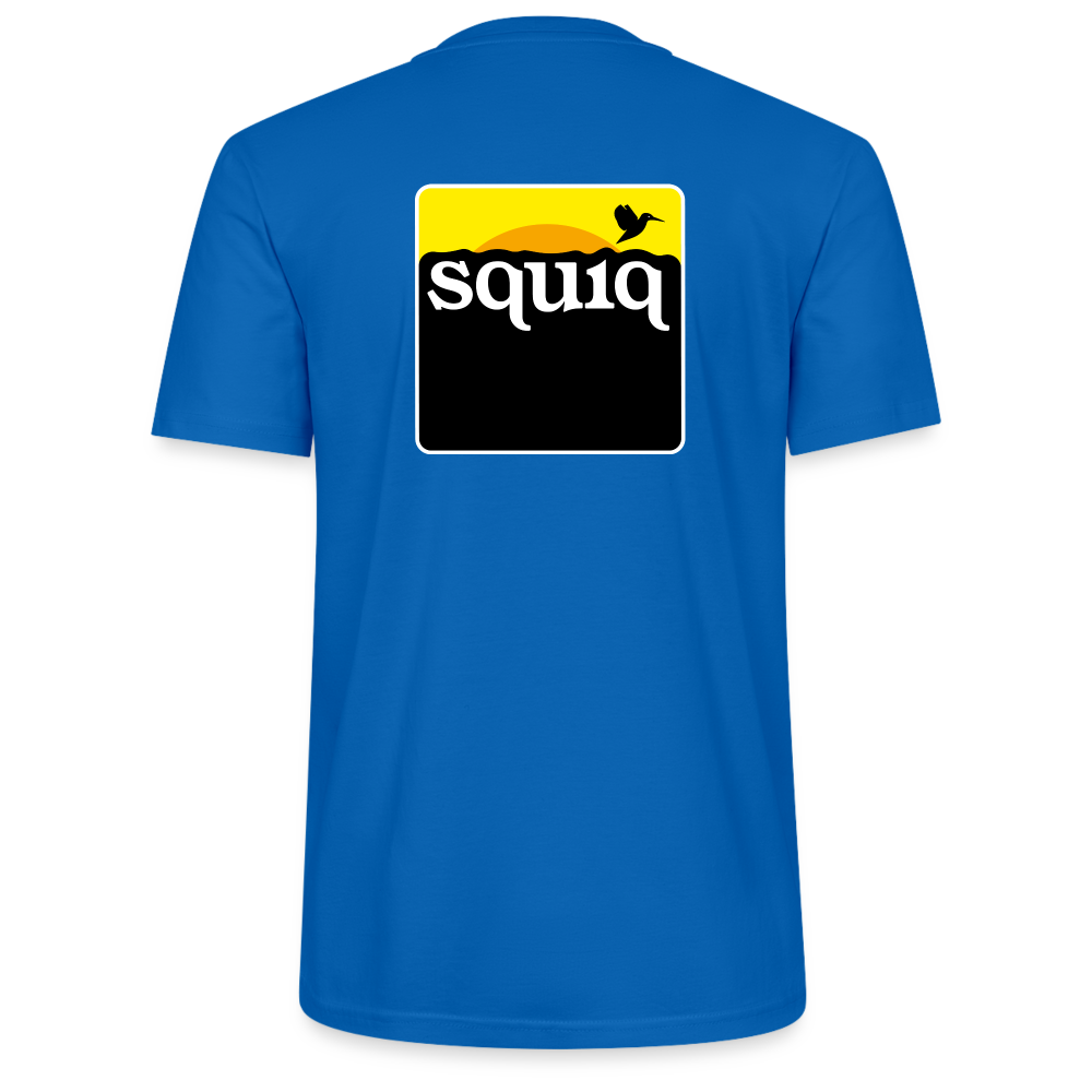 squiq - T-Shirt double - Blu pavone