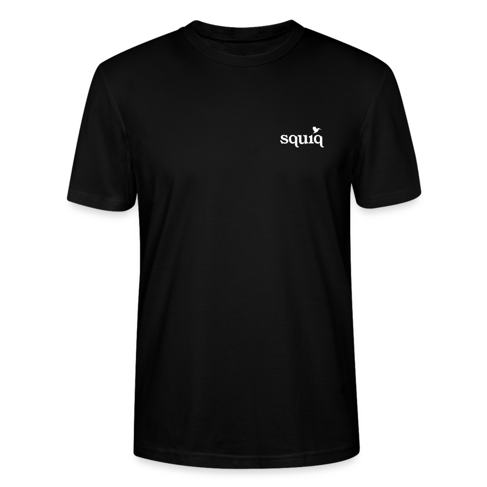 squiq - T-Shirt double - Schwarz
