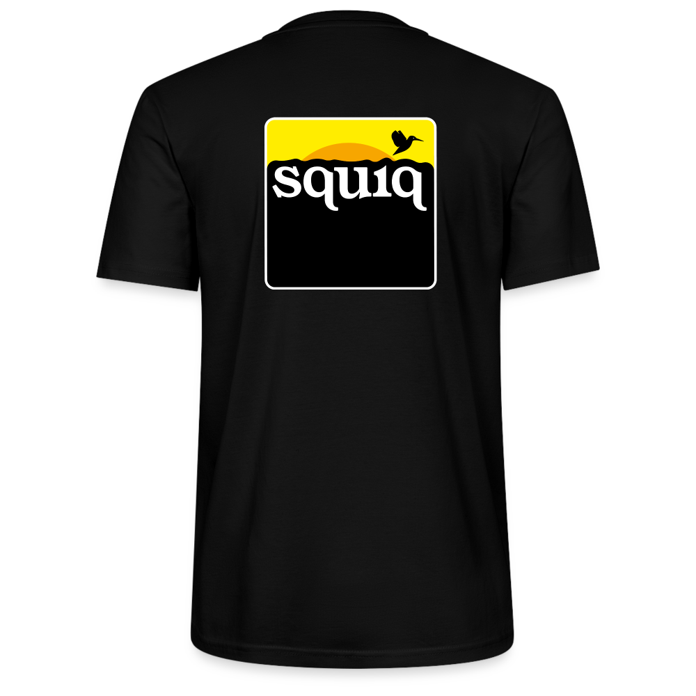 squiq - T-Shirt double - Schwarz