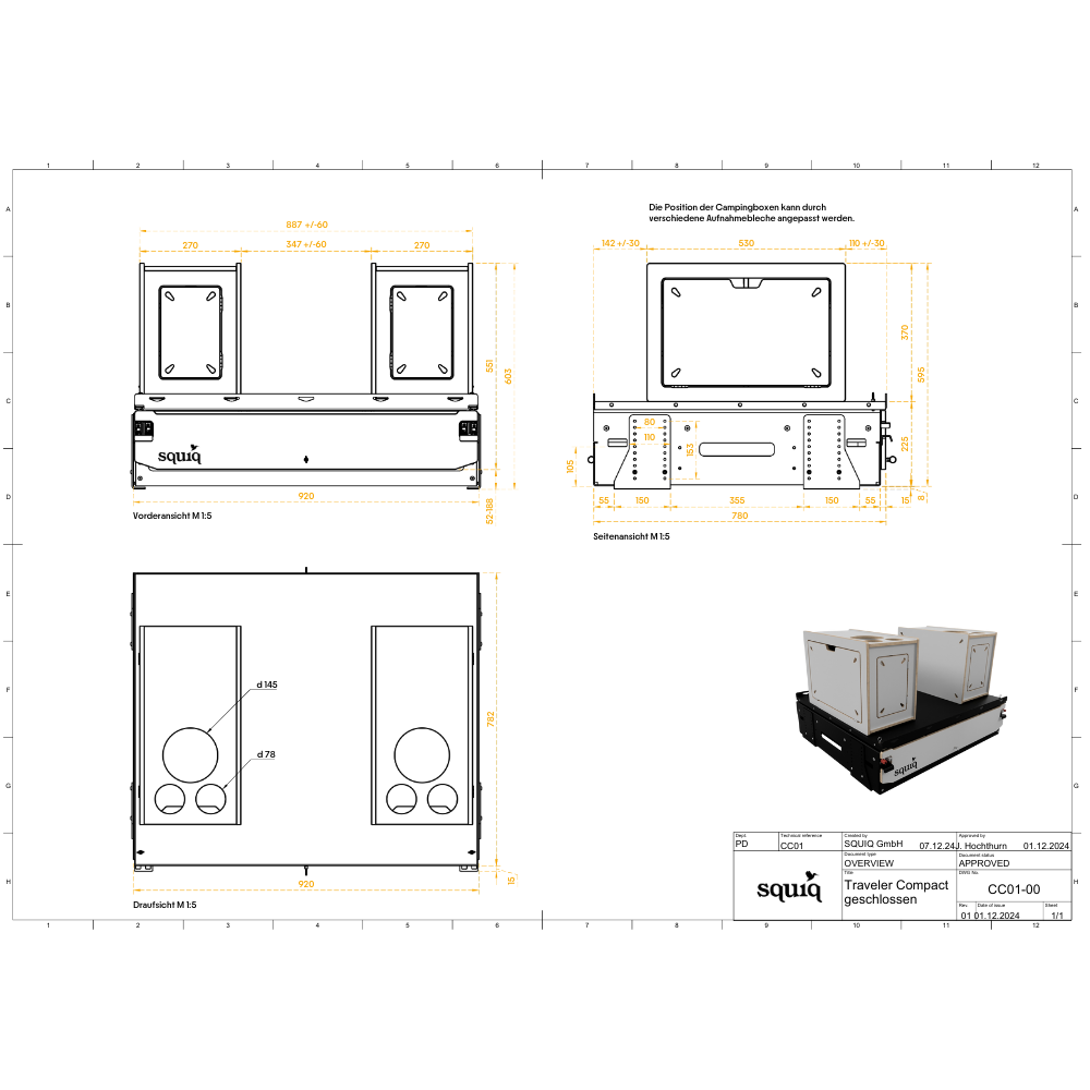squiq - Traveler compact