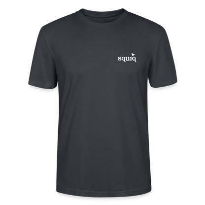 squiq - T-Shirt double - Dunkles Graublau