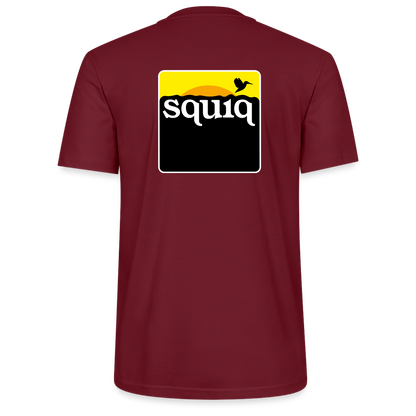 squiq - T-Shirt double - Burgunderrot