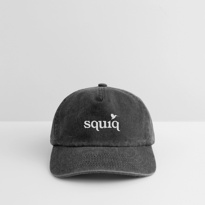 Relaxed Vintage Cap - Vintage Schwarz