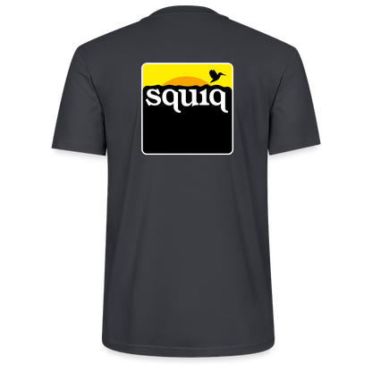 squiq - T-Shirt double - Dunkles Graublau