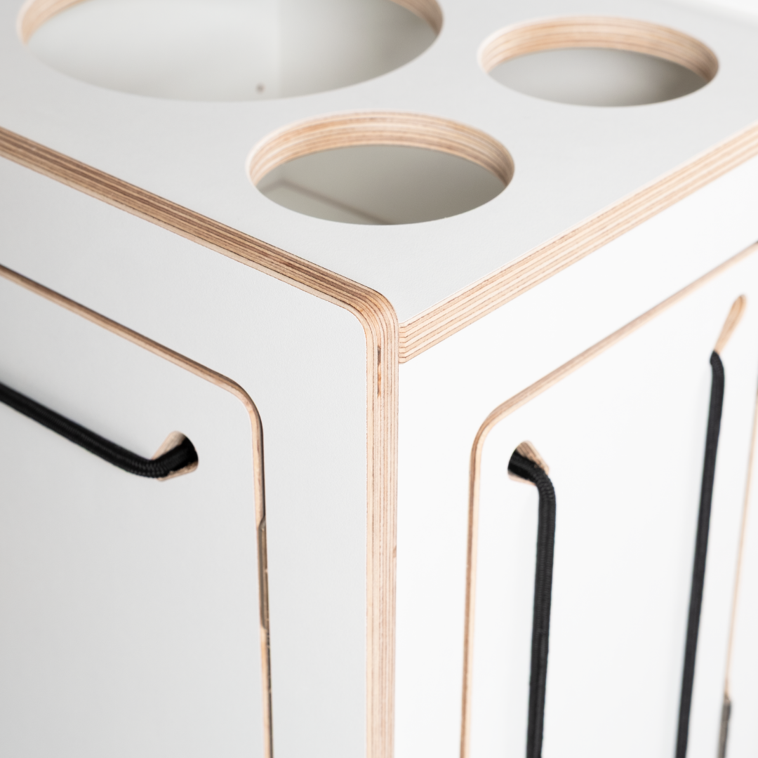 CNC-gefreesde werkbladen van de SQUIQ campingboxen