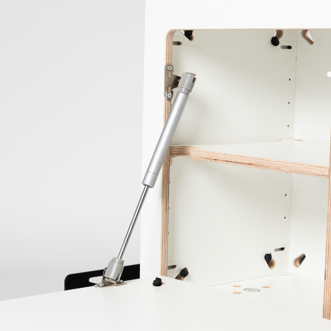 Demping van de SQUIQ campingbox-modules