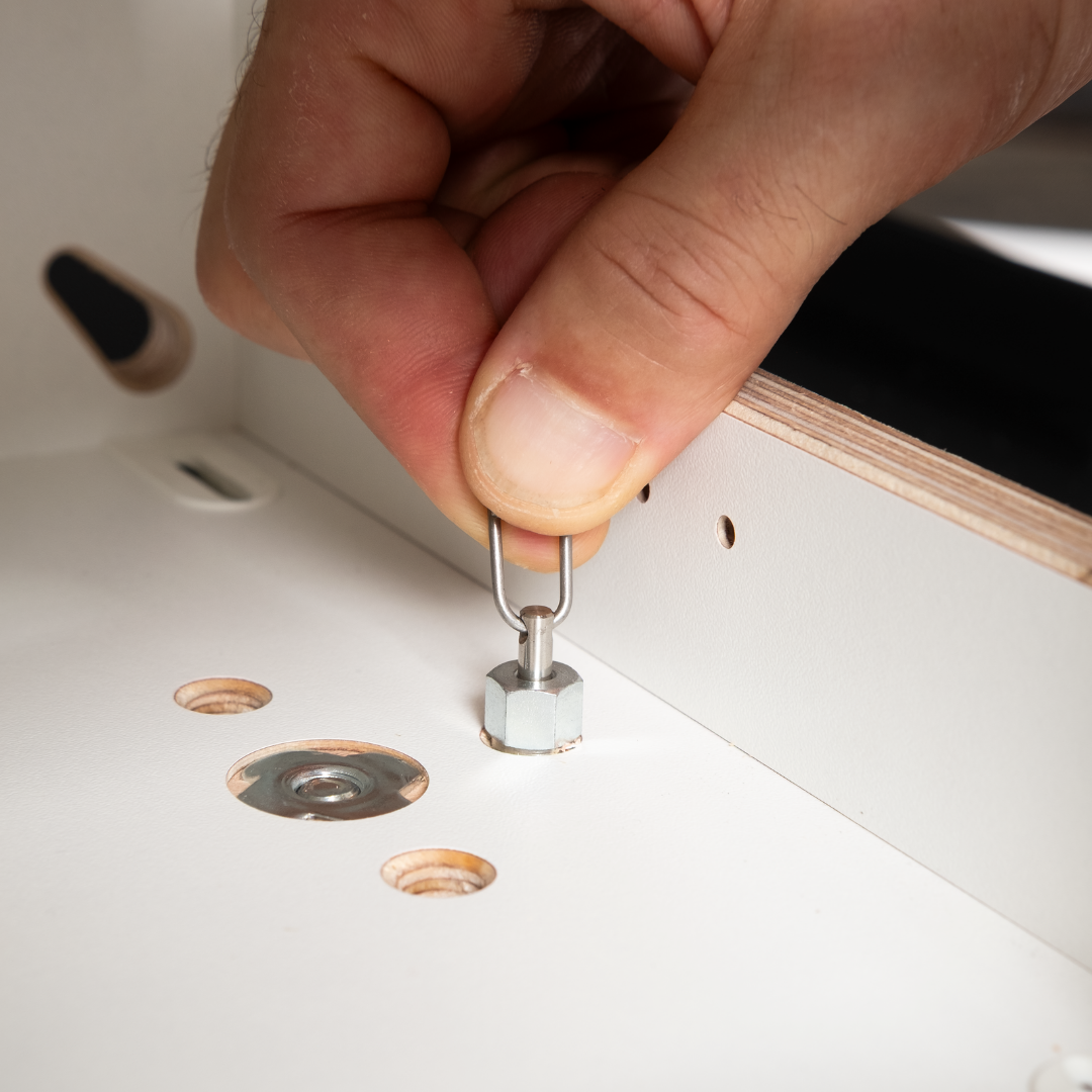 Vergrendelbouten van de SQUIQ campingbox