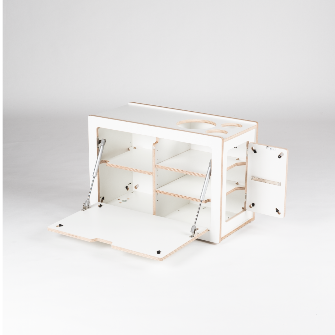 Campingmodule - campingbox voor het uitschuifsysteem van squiq