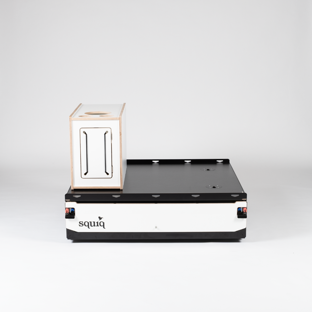 SQUIQ campingbox voor stationwagon met linker campingbox