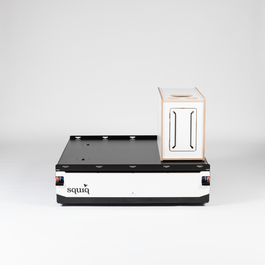 SQUIQ campingbox voor stationwagon met rechter campingbox
